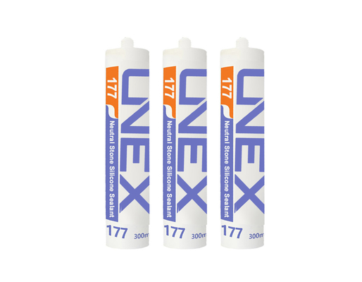 UNEX 177 het beste dichtingsproduct van het prijs neutrale concrete silicone, de zelfklevende lijm van het siliconegel voor marmer