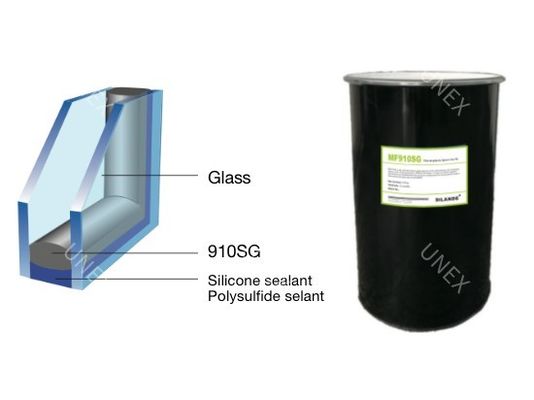 Butyl Thermoplastische Isolerende Warme Verbindingsstukken IG 910SG van de de Rand Dubbele Verglazing van het Glasdichtingsproduct
