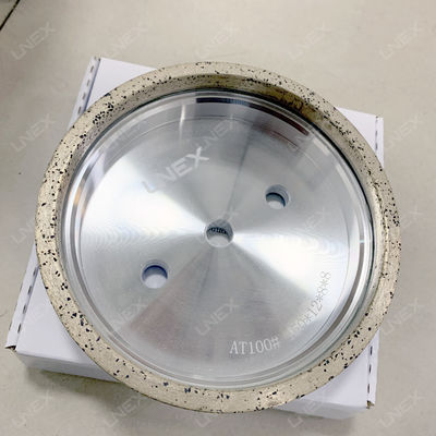 Rechte de Malende Wielendiamant 100mm van het Randglas voor Rechte en Dubbele Scherpende Machine