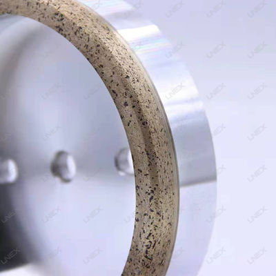 Rechte de Malende Wielendiamant 100mm van het Randglas voor Rechte en Dubbele Scherpende Machine